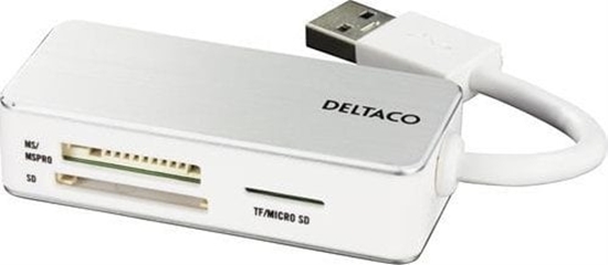Picture of Czytnik Deltaco Deltaco UCR-147 USB 3.0 Kortlser - 3 slo