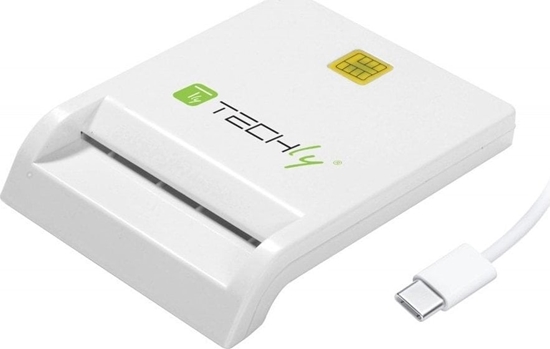 Изображение Czytnik Techly Techly Czytnik Kart Stykowych Smart Card USB-C