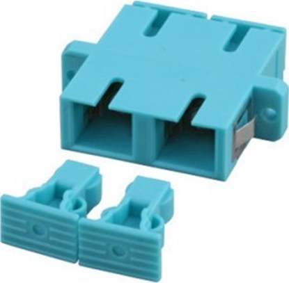 Изображение cznik wiatowodowy MM OM3, SC/SC duplex, turkusowy