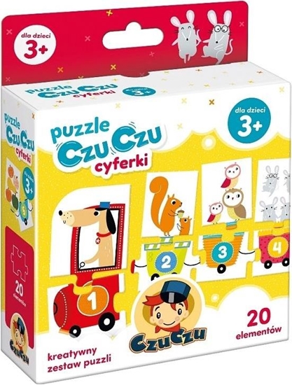 Picture of Czuczu Puzzle cyferki 3+