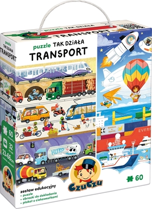 Изображение Czuczu Puzzle Tak dziaa transport