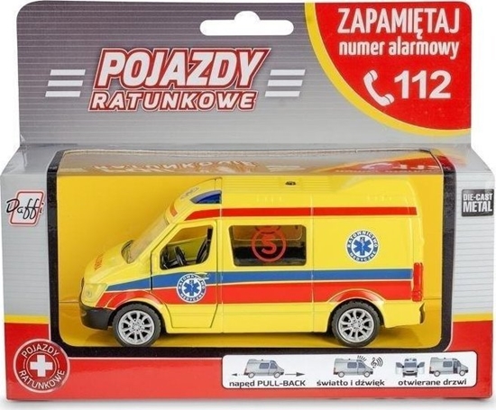 Picture of Daffi Pojazd ratunkowy ambulans B-433 24335