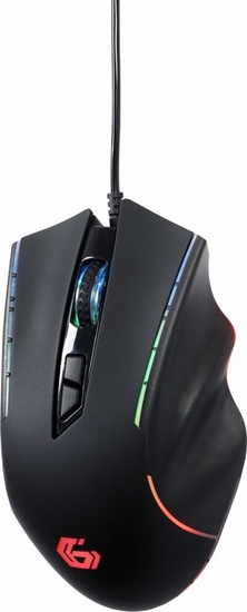 Picture of Datorpele Gembird USB Gaming RGB Backlighted Mouse Black