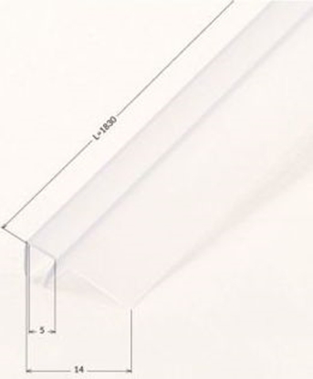 Picture of Deante uszczelka piórowa 5 mm, do kabiny prysznicowej Funkia (XKCP1UU52)