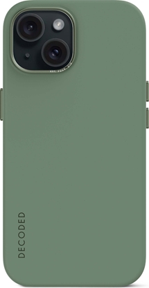 Attēls no Decoded AntiMicrobial Silicone Backcover iP 15 Plus Sage Leaf