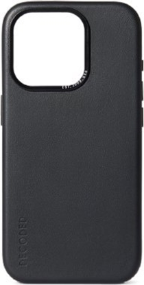 Attēls no Decoded Leather Backcover for iPhone 15 Pro Max Black