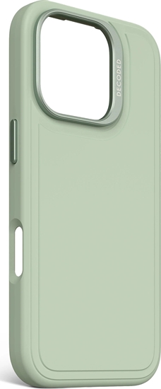 Picture of Decoded Decoded AntiMicrobial Silicone Stacks Backcover - silikonowa obudowa ochronna do iPhone 16 Pro kompatybilna z MagSafe (mist green)