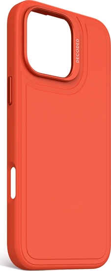 Picture of Decoded Decoded AntiMicrobial Silicone Stacks Backcover - silikonowa obudowa ochronna do iPhone 16 Pro Max kompatybilna z MagSafe (tangerine)