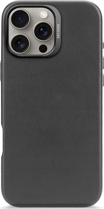 Изображение Decoded Leather Backcover iPhone 16 Pro Max Black