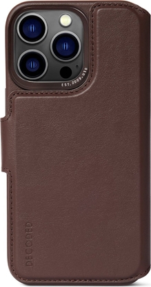 Изображение Decoded Modu Wallet - Skórzane etui do Apple iPhone 12/13/14 Pro Max, Brzowy