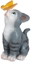 Изображение DECOR CAT WITH BUTTERFLY 17X13.5X25CM