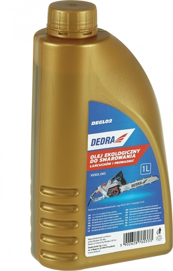 Picture of Dedra Olej ekologiczny do smarowania acuchów i prowadnic 1L