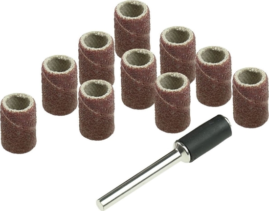 Picture of Dedra Tama szlifierska 6.3mm,K60,K120, zestaw 11szt