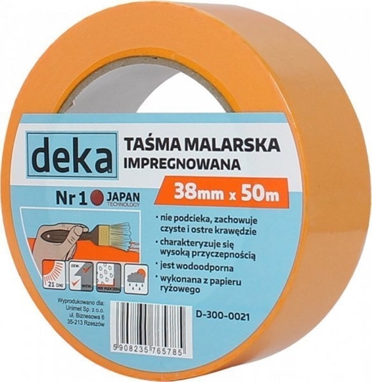 Picture of Deka TAÅMA RYÅ»OWA MALARSKA IMPREGNOWANA 38MM*50M