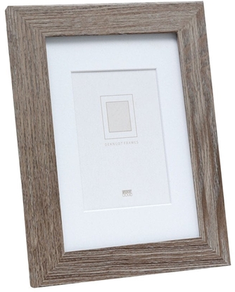 Picture of Deknudt S66KH3 P1          30x30 Wood grey with Passepartout
