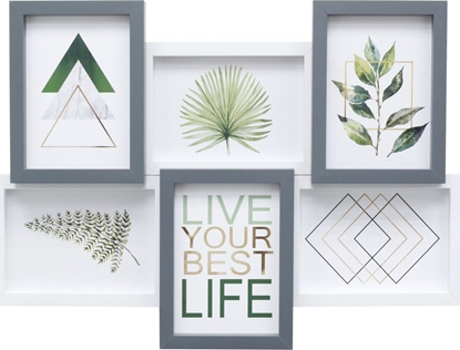 Picture of Deknudt S68VC9           6x13x18 Wood Gallery Frame for 6 Photos