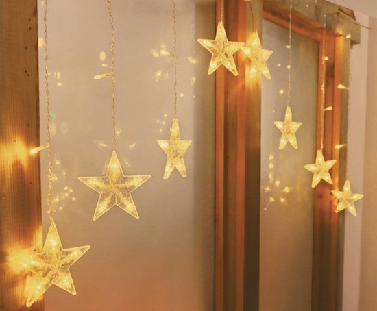 Изображение Dekoracja witeczna kurtyna wietlna