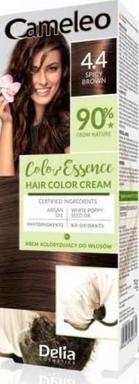 Picture of Delia DELIA COSMETICS Cameleo Color Essence Krem koloryzujcy nr 4.4 - spicy brown  1op.