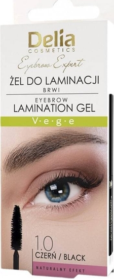 Picture of Delia Delia Eyebrow Expert el do laminacji brwi Czer 4ml