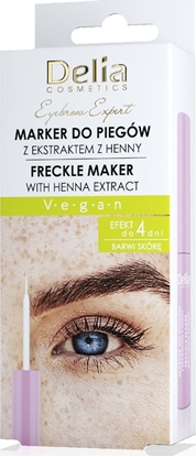 Picture of Delia DELIA Eyebrow Expert Marker do piegów z ekstraktem z henny 4 ml