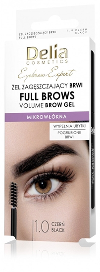 Picture of DELIA Eyebrow Expert el zagszczajcy do brwi - Full Brow 1.0 czer 7 ml