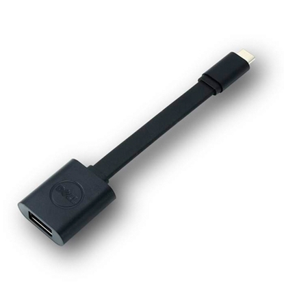 Attēls no DELL 470-ABNE USB cable 0.132 m USB 3.2 Gen 1 (3.1 Gen 1) USB C USB A Black