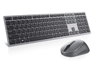 Picture of Dell Premier Multi-Device Keyboard and Mouse KM7321W Keyboard and Mouse Set, Wireless, Batteries included, EN/LT, Titan grey
