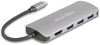 Picture of Delock 7 Port USB 10 Gbps Hub and 4K HDMI output with USB Type-C™ connection and PD 3.0 90 Watt