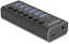 Picture of Delock 7 Port USB Hub with 4 Ports 10 Gbps and 4 Fast Charging Ports with Switch and Illumination