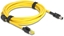 Изображение Delock Cable RJ45 plug Cat.6 to Mini I/O 8 pin D-shape type 2 plug 3 m yellow