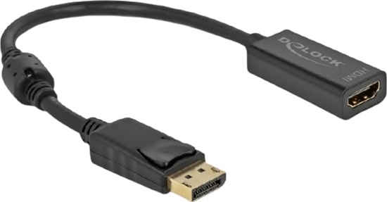 Picture of Delock Adapter DisplayPort 1.2 male to HDMI female 4K Passive black