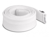 Picture of Delock Braided Sleeve with zip fastener heat-resistant 2 m x 50 mm white