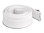 Picture of Delock Braided Sleeve with zip fastener heat-resistant 2 m x 50 mm white