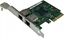Attēls no Delock PCI Express x4 Card 2 x RJ45 Gigabit LAN i82576