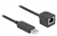 Picture of Delock Serial Connection Cable with FTDI chipset, USB 2.0 Type-A male to RS-232 RJ45 female 50 cm black