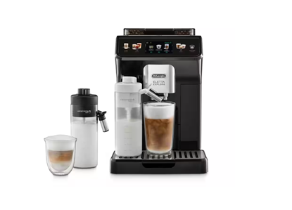 Attēls no Delonghi Coffee Maker | ECAM450.55.G Eletta Explore | Pump pressure 19 bar | Built-in milk frother | Automatic | 1450 W | Grey