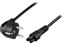 Picture of DELTACO CEE 7/7 - C5 power cord with angled plug, 10m