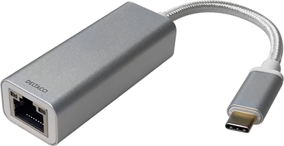 Изображение Deltaco USB-C tinklo adapteris DELTACO, 2,5G, aliuminis / USBC-GIGA6