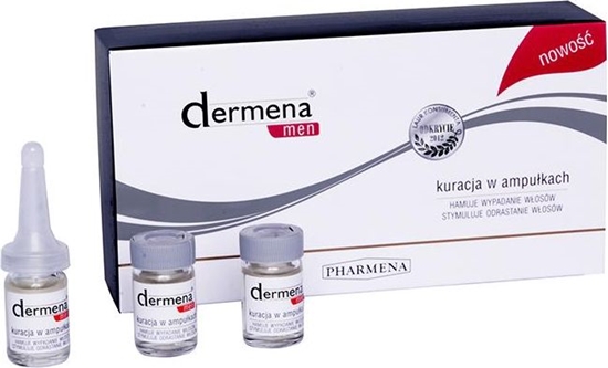 Picture of Dermena Hair Care Men kuracja hamujca wypadanie i stymulujca odrastanie wosów 15 x 5ml