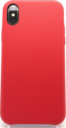 Attēls no Devia Microfibre cover for iPhone Xs & X, Nature Series - Red