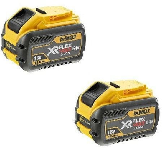 Picture of DEWALT AKUMULATOR 18/54V 12,0/4,0Ah FLEXVOLT DCB548 2szt.