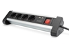 Picture of Digitus 4-way office socket strip with 2x USB ports