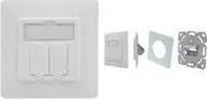 Изображение Digitus Face plate for Multimedia / Keystone Modules