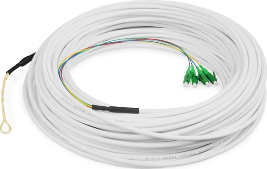 Picture of Digitus FTTH Drop Cable, Singlemode, 4 Fiber, 4 LC/APC, 30 m