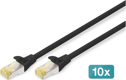 Изображение Digitus CAT 6A S/FTP PATCH CORD10P AWG CAT 6A S/FTP PATCH CORD10P AWG