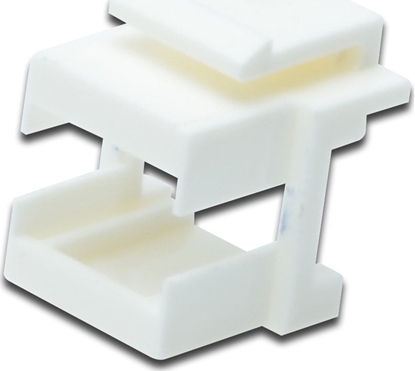 Изображение Digitus DIGITUS LC Keystone Rahmen für Patchpanel Weiß