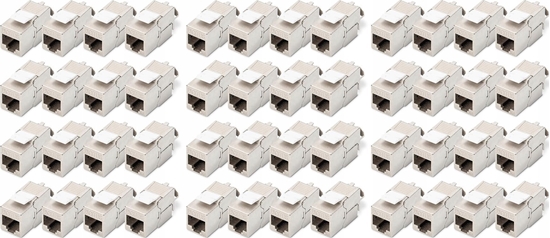 Picture of Digitus CAT 6A Keystone Module, shielded, toolfree Modul - 48 pcs.
