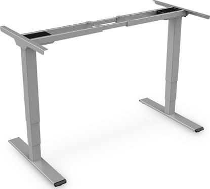 Изображение Digitus Electrically Height-Adjustable Table Frame, dual motor, 3 levels, gray
