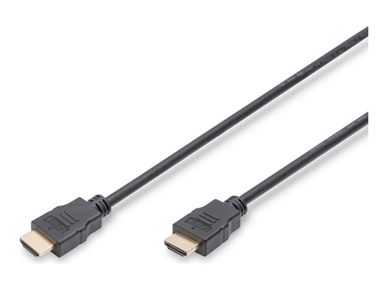 Picture of Digitus High Speed HDMI Cable with Ethernet AK-330114-020-S Black, HDMI to HDMI, 2 m