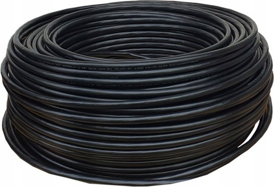 Picture of Digitus Kabel teleinformatyczny U/UTP kat.6 PE zewntrzny suchy czarny Fca DK-1611-V-1-OD /100m/